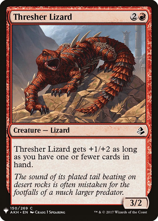 Thresher Lizard [Mystery Booster] | The Gaming-Verse