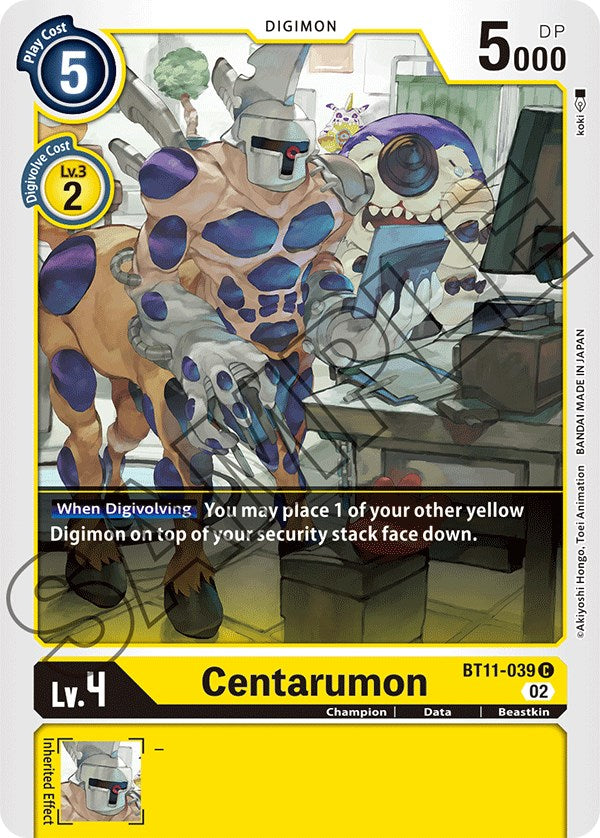 Centarumon [BT11-039] [Dimensional Phase] | The Gaming-Verse