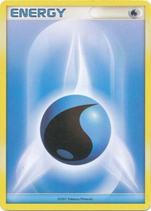 Water Energy (2007 2008 League Promo) [League & Championship Cards] | The Gaming-Verse