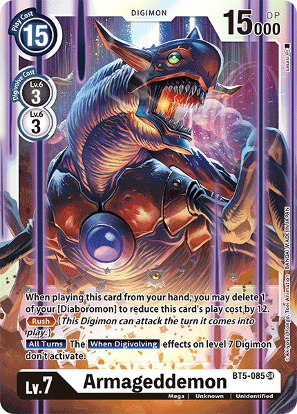 Armageddemon [BT5-085] [Battle of Omni] | The Gaming-Verse