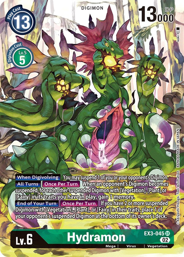 Hydramon [EX3-045] (Alternate Art) [Draconic Roar] | The Gaming-Verse