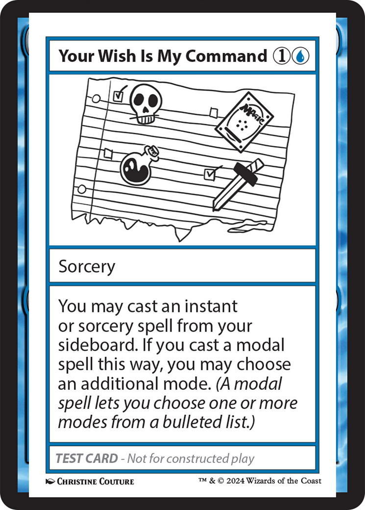 Your Wish Is My Command [Mystery Booster 2 Playtest Cards] | The Gaming-Verse