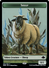 Insect // Sheep Double-Sided Token [Dominaria Remastered Tokens] | The Gaming-Verse