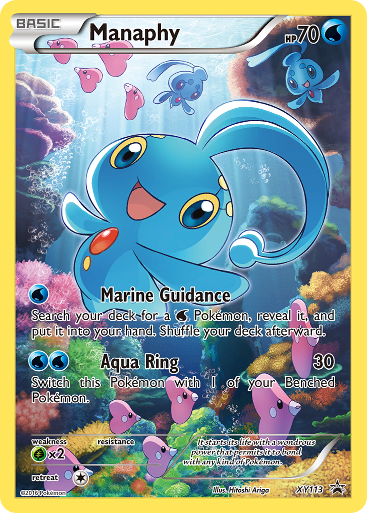 Manaphy (XY113) [XY: Black Star Promos] | The Gaming-Verse