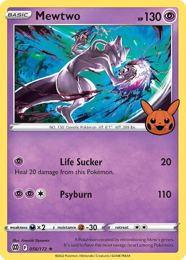 Mewtwo (056/172) [Trick or Trade] | The Gaming-Verse