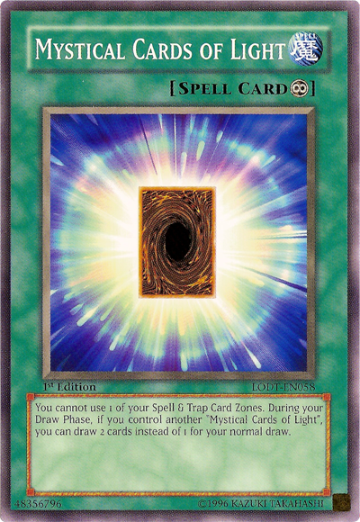 Mystical Cards of Light [LODT-EN058] Common | The Gaming-Verse