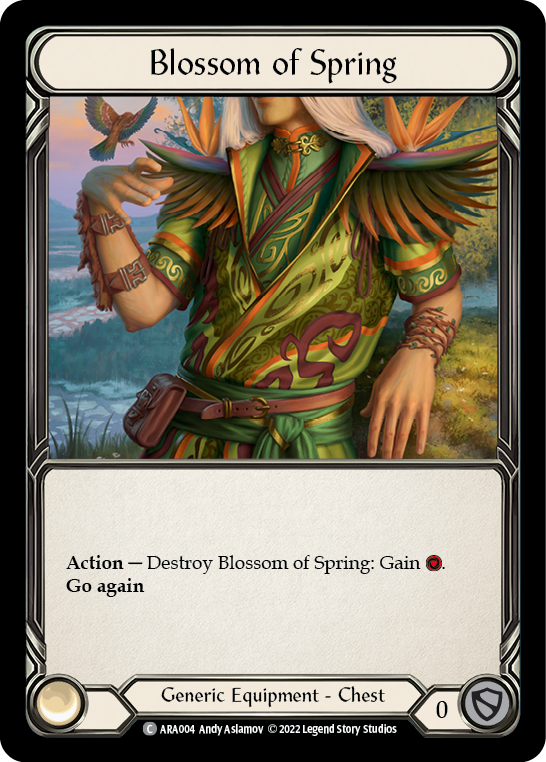 Blossom of Spring [ARA004] (Outsiders Arakni Blitz Deck) | The Gaming-Verse