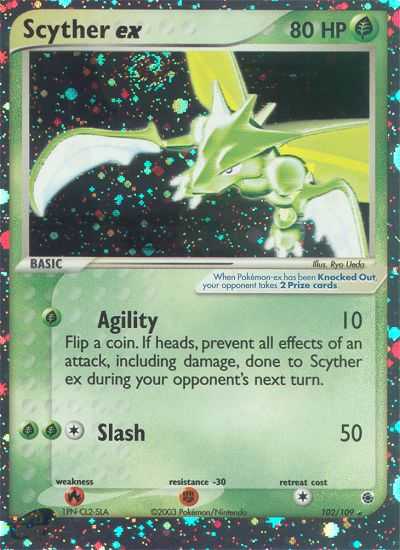 Scyther ex (102/109) [EX: Ruby & Sapphire] | The Gaming-Verse