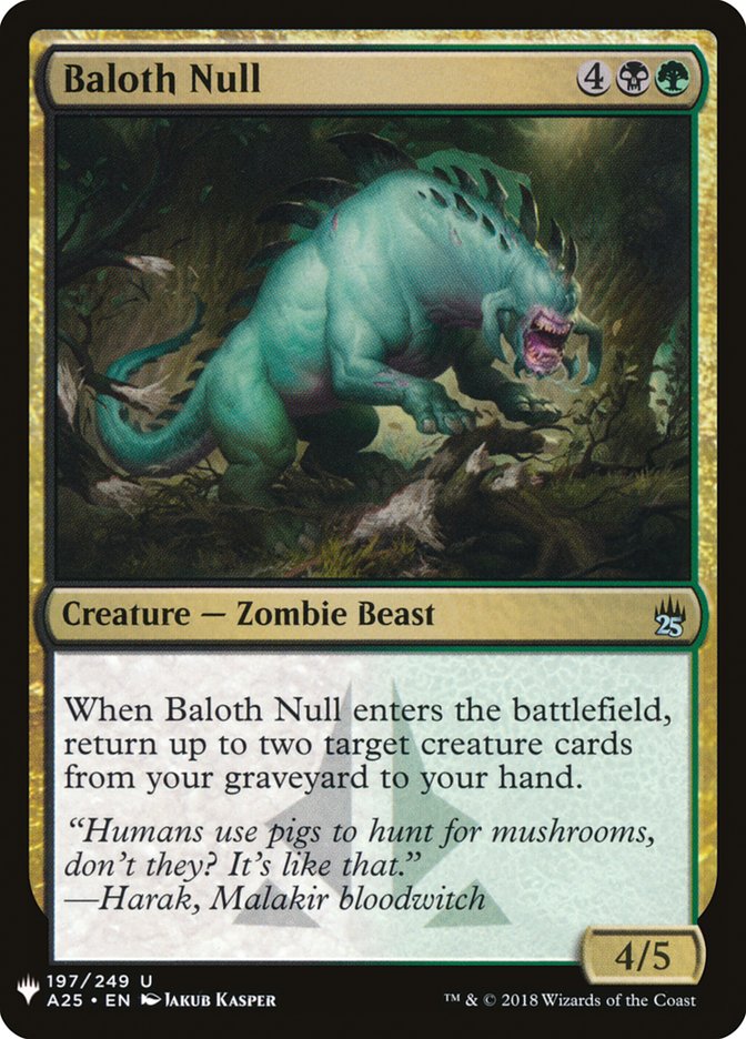 Baloth Null [Mystery Booster] | The Gaming-Verse