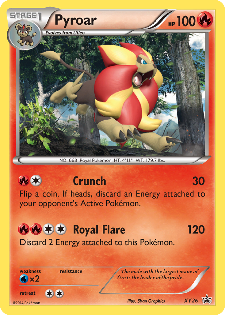 Pyroar (XY26) [XY: Black Star Promos] | The Gaming-Verse