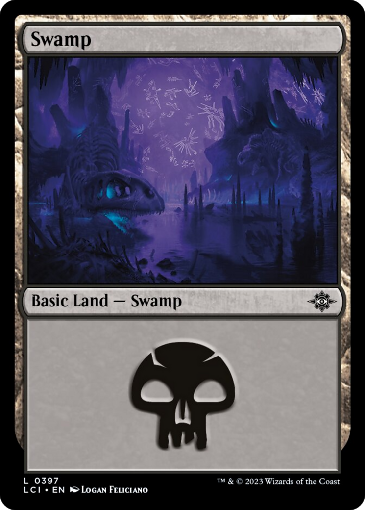 Swamp (0397) [The Lost Caverns of Ixalan] | The Gaming-Verse