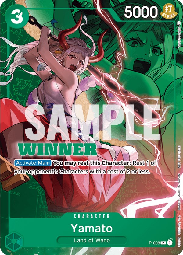 Yamato (P-008) (Winner Pack Vol. 1) [One Piece Promotion Cards] | The Gaming-Verse