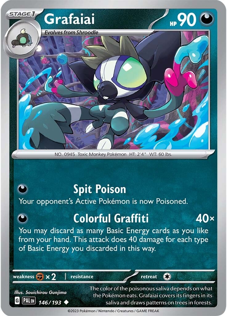 Grafaiai (146/193) [Scarlet & Violet: Paldea Evolved] | The Gaming-Verse