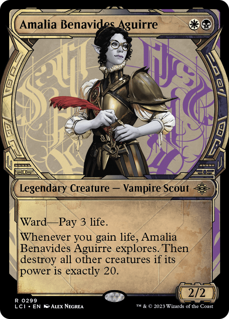 Amalia Benavides Aguirre (Showcase) [The Lost Caverns of Ixalan] | The Gaming-Verse