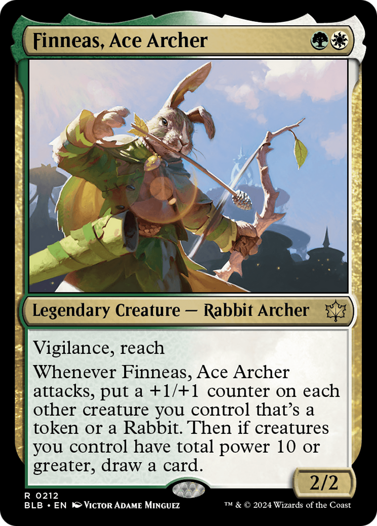 Finneas, Ace Archer [Bloomburrow] | The Gaming-Verse