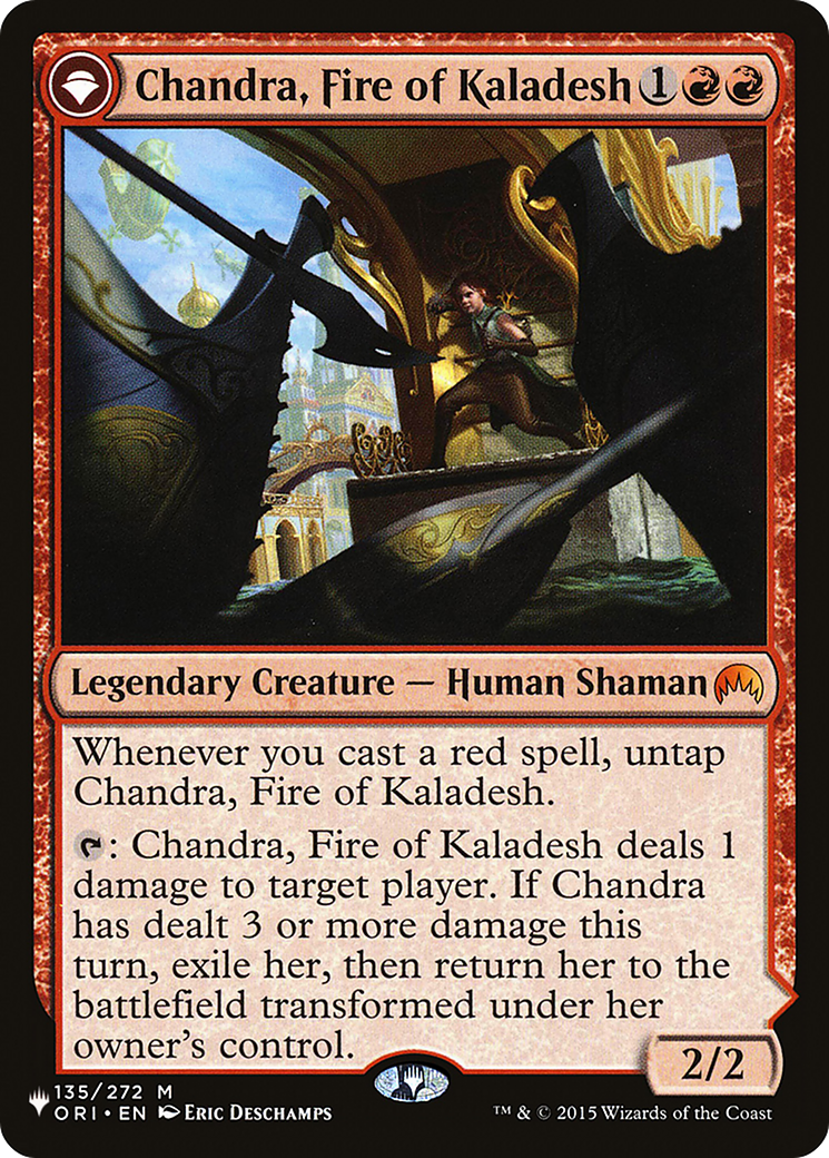 Chandra, Fire of Kaladesh // Chandra, Roaring Flame [Secret Lair: From Cute to Brute] | The Gaming-Verse