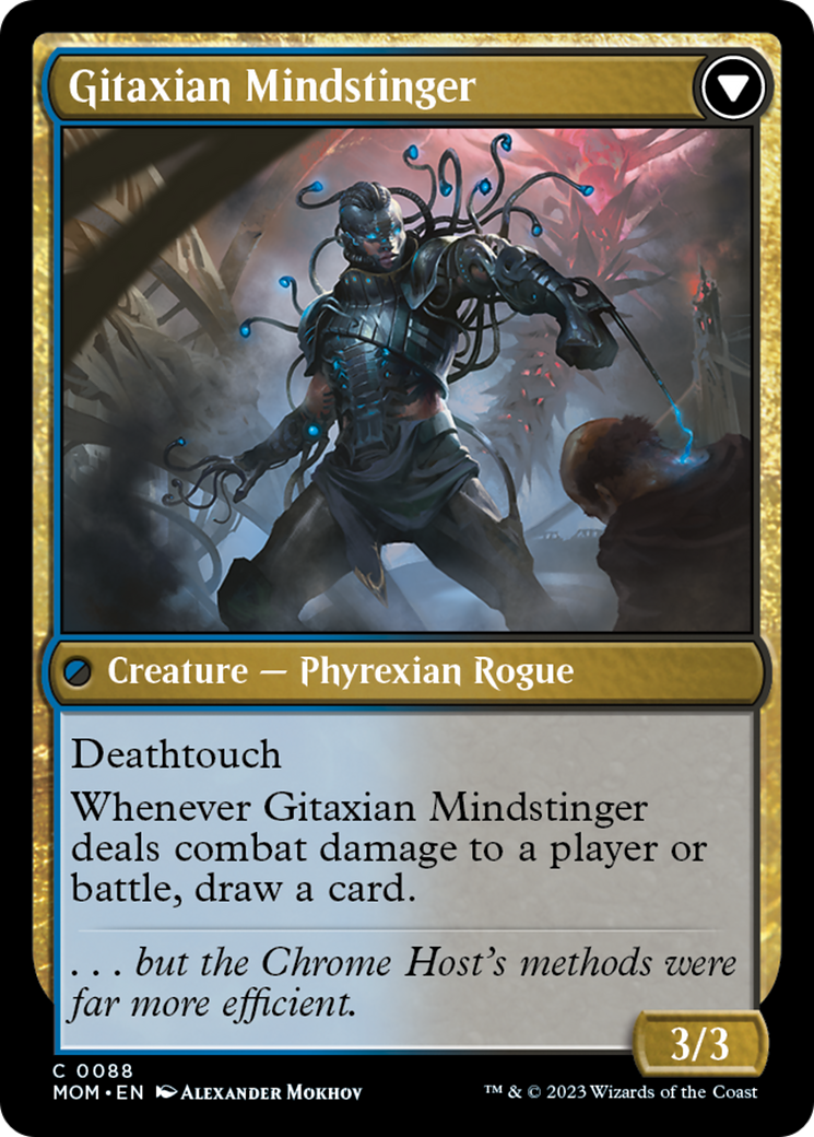 Aetherblade Agent // Gitaxian Mindstinger [March of the Machine] | The Gaming-Verse