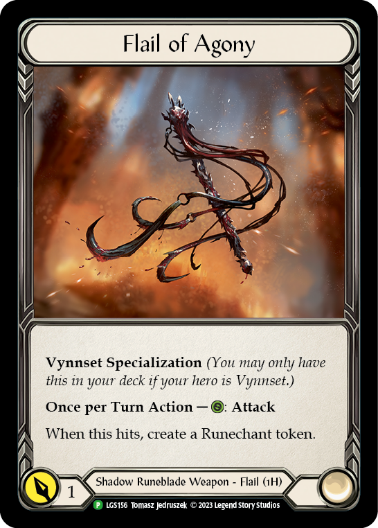 Flail of Agony [LGS156] (Promo)  Cold Foil | The Gaming-Verse