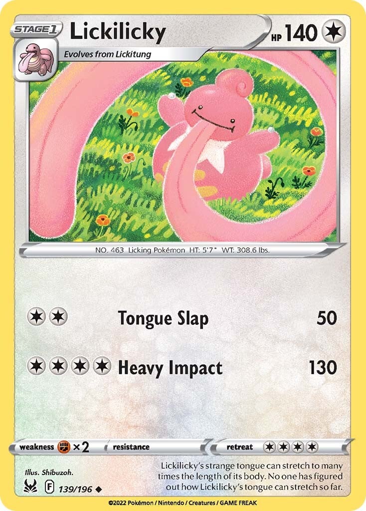 Lickilicky (139/196) [Sword & Shield: Lost Origin] | The Gaming-Verse