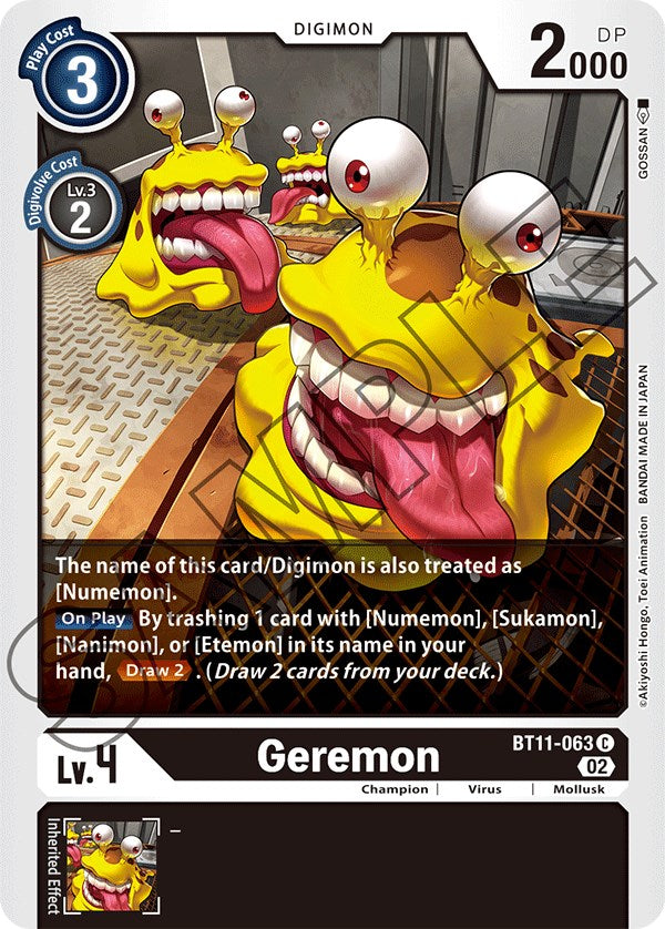 Geremon [BT11-063] [Dimensional Phase] | The Gaming-Verse