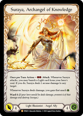 Invoke Suraya // Suraya, Archangel of Knowledge [DYN212] (Dynasty)  Rainbow Foil | The Gaming-Verse