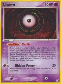 Unown (O) (O/28) [EX: Unseen Forces] | The Gaming-Verse