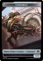 Eldrazi Spawn // Construct (0042) Double-Sided Token [Commander Masters Tokens] | The Gaming-Verse