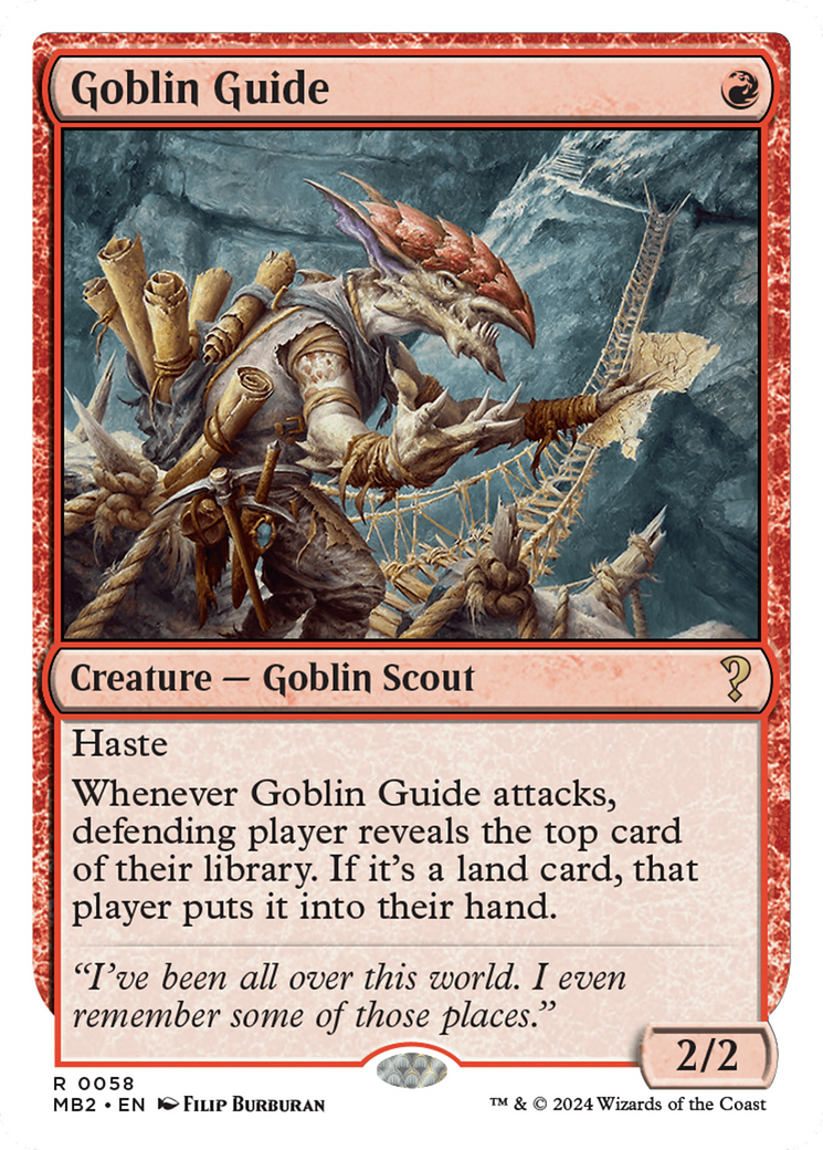 Goblin Guide [Mystery Booster 2] | The Gaming-Verse