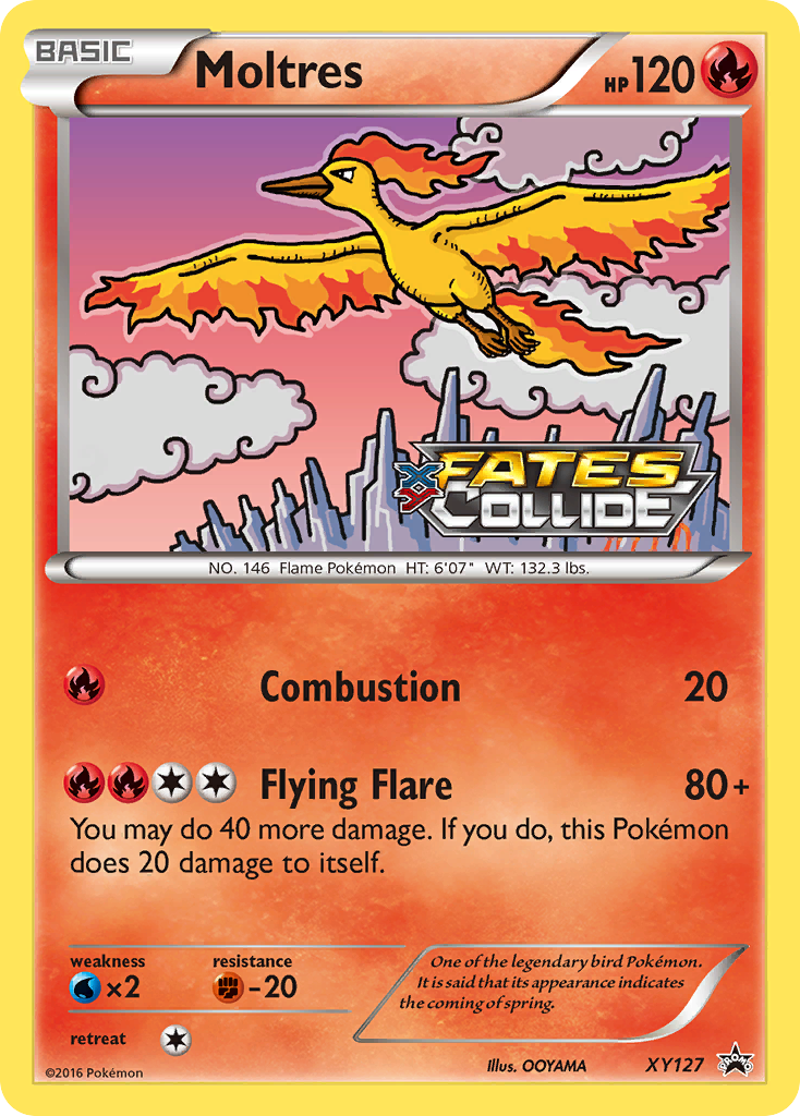 Moltres (XY127) [XY: Black Star Promos] | The Gaming-Verse