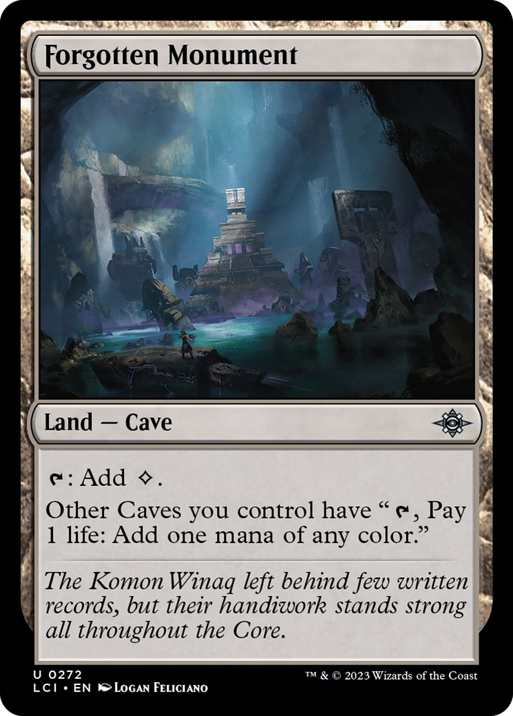 Forgotten Monument [The Lost Caverns of Ixalan] | The Gaming-Verse