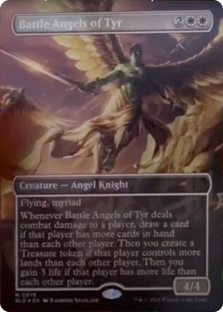 Battle Angels of Tyr (Rainbow Foil) [Secret Lair Drop Series] | The Gaming-Verse