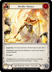 Invoke Suraya // Suraya, Archangel of Knowledge [DYN212] (Dynasty)  Rainbow Foil | The Gaming-Verse