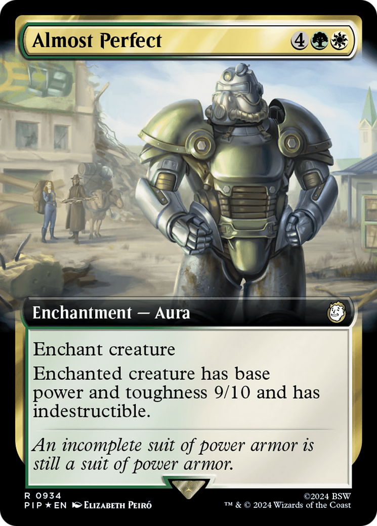 Almost Perfect (Extended Art) (Surge Foil) [Fallout] | The Gaming-Verse