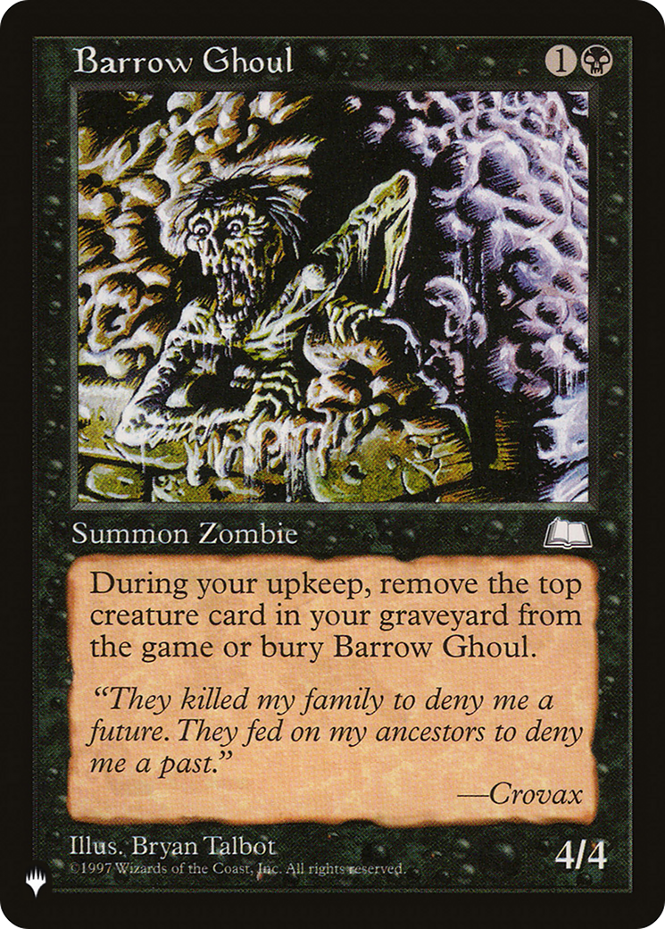 Barrow Ghoul [The List] | The Gaming-Verse