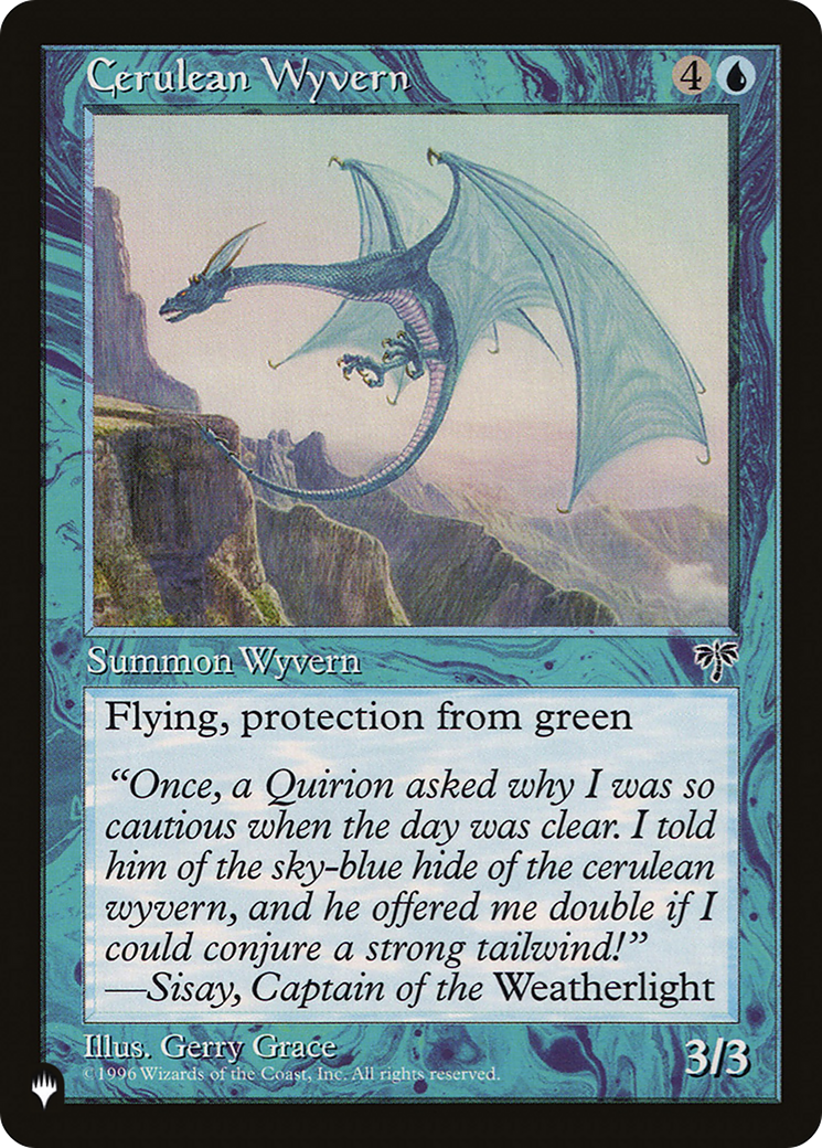 Cerulean Wyvern [The List Reprints] | The Gaming-Verse