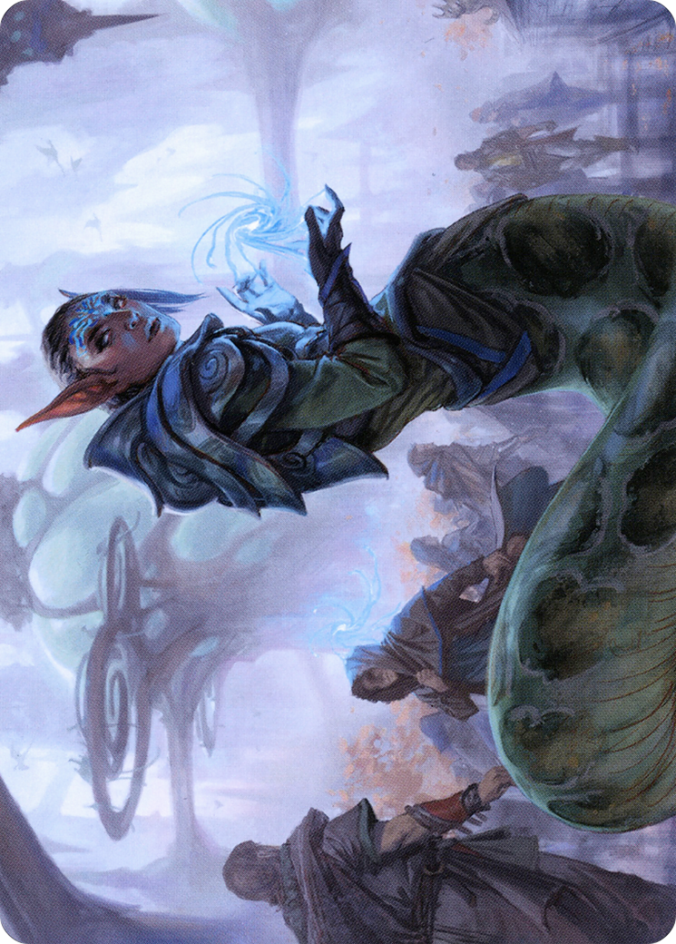 Lonis, Cryptozoologist Art Card [Modern Horizons 2 Art Series] | The Gaming-Verse