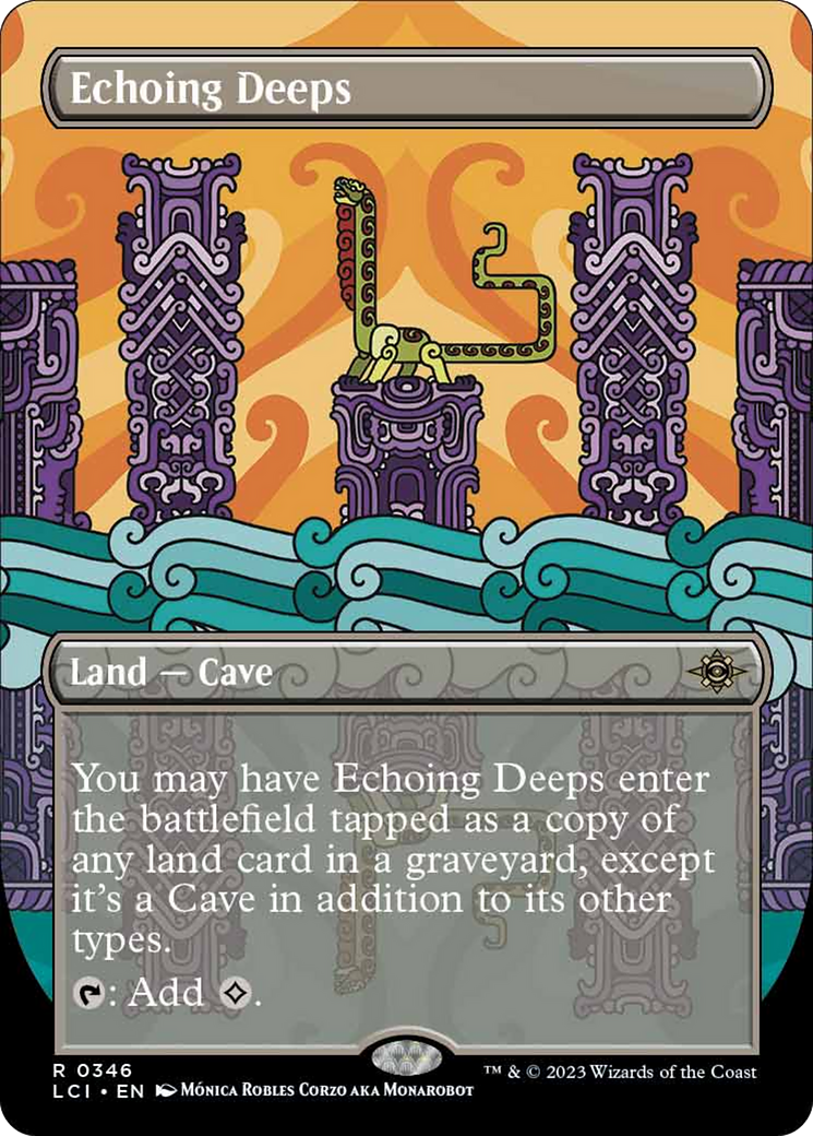 Echoing Deeps (Borderless) [The Lost Caverns of Ixalan] | The Gaming-Verse