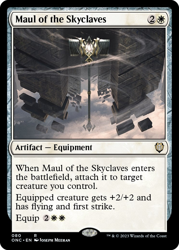 Maul of the Skyclaves [Phyrexia: All Will Be One Commander] | The Gaming-Verse