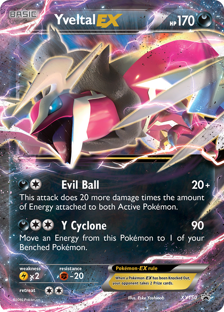 Yveltal EX (XY150) [XY: Black Star Promos] | The Gaming-Verse