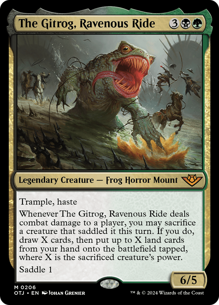 The Gitrog, Ravenous Ride [Outlaws of Thunder Junction] | The Gaming-Verse