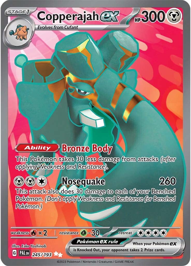 Copperajah ex (245/193) [Scarlet & Violet: Paldea Evolved] | The Gaming-Verse