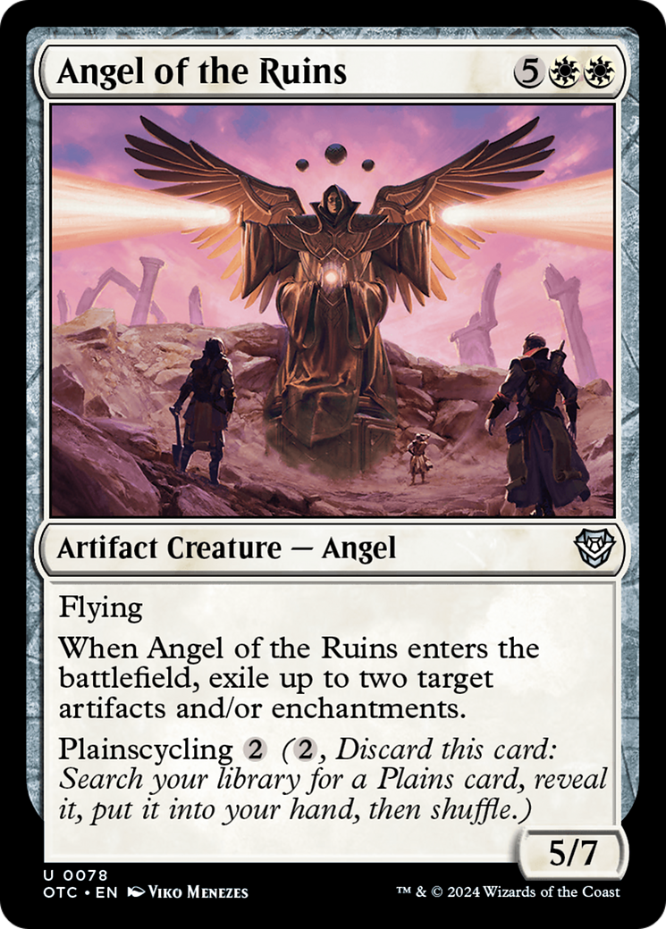 Angel of the Ruins [Outlaws of Thunder Junction Commander] | The Gaming-Verse