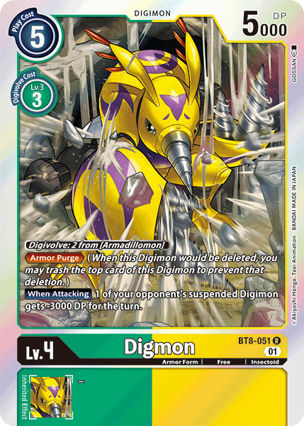 Digmon [BT8-051] [New Awakening] | The Gaming-Verse