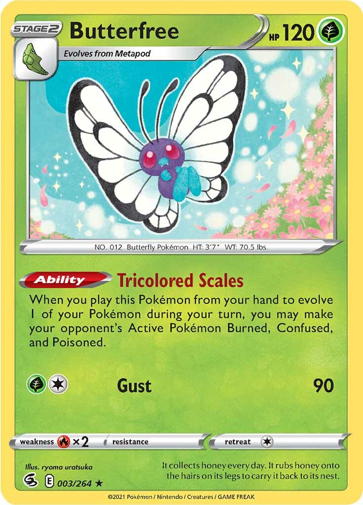 Butterfree (003/264) [Sword & Shield: Fusion Strike] | The Gaming-Verse