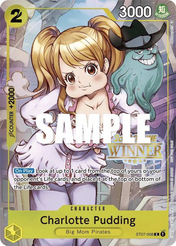 Charlotte Pudding (Online Regional 2023) [Winner] [One Piece Promotion Cards] | The Gaming-Verse