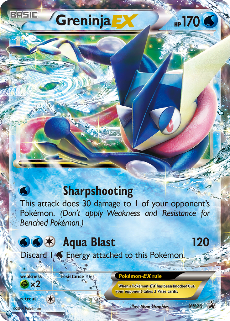 Greninja EX (XY20) [XY: Black Star Promos] | The Gaming-Verse