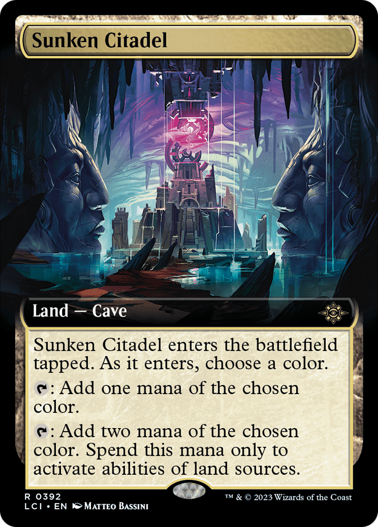 Sunken Citadel (Extended Art) [The Lost Caverns of Ixalan] | The Gaming-Verse