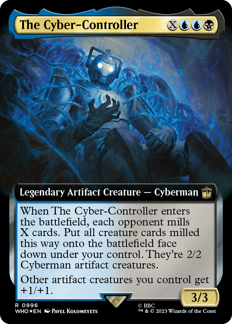 The Cyber-Controller (Extended Art) (Surge Foil) [Doctor Who] | The Gaming-Verse