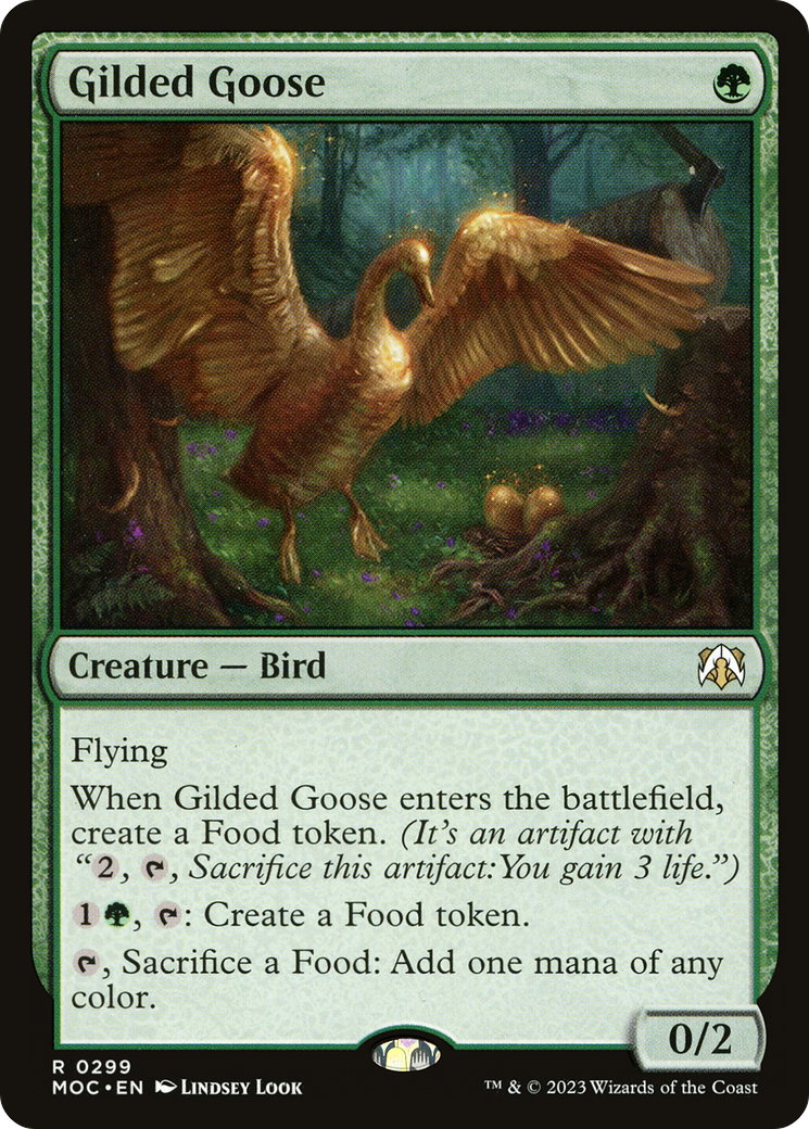 Gilded Goose [March of the Machine Commander] | The Gaming-Verse