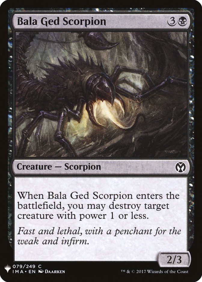 Bala Ged Scorpion [Mystery Booster] | The Gaming-Verse